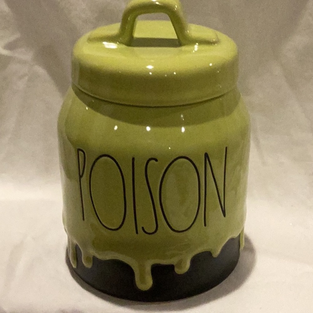 Rae Dunn Poison baby canister